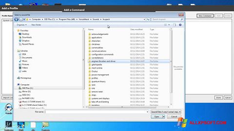 Capture d'écran Voice Attack pour Windows XP