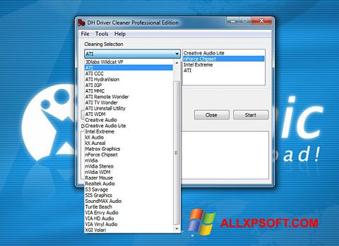 Capture d'écran Driver Cleaner pour Windows XP