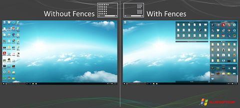 Capture d'écran Fences pour Windows XP