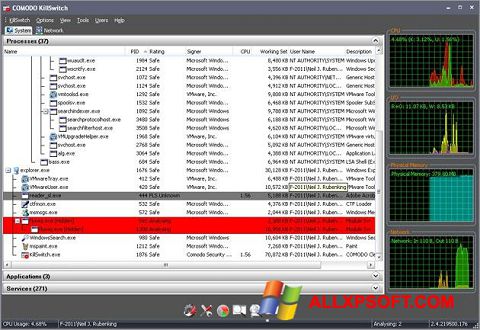 Capture d'écran Comodo Cleaning Essentials pour Windows XP