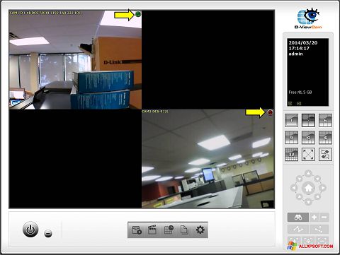 Capture d'écran D-ViewCam pour Windows XP