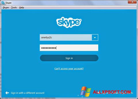 Capture d'écran Skype Setup Full pour Windows XP