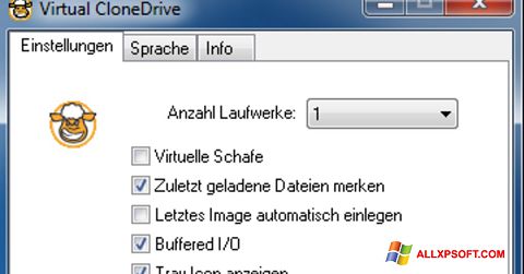 Capture d'écran Virtual CloneDrive pour Windows XP