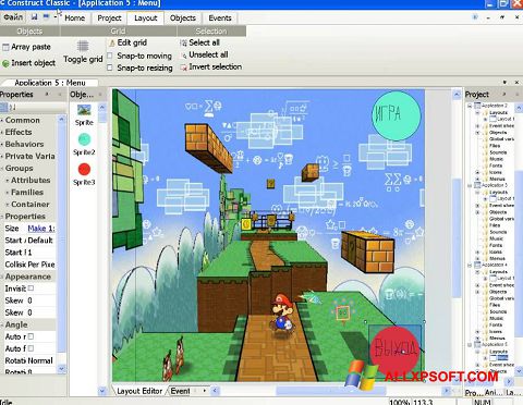 Capture d'écran Construct Classic pour Windows XP