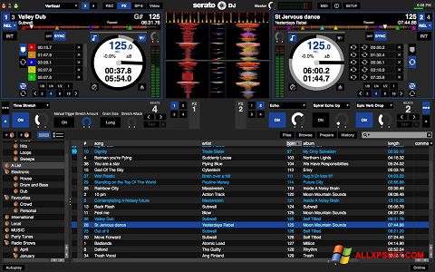 Capture d'écran Serato DJ pour Windows XP