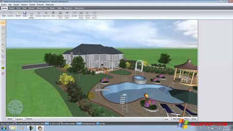 Capture d'écran Realtime Landscaping Architect pour Windows XP