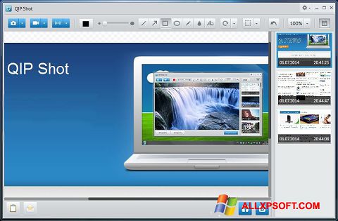 Capture d'écran QIP pour Windows XP