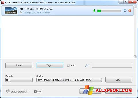 Capture d'écran Free YouTube to MP3 Converter pour Windows XP