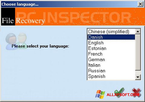 Capture d'écran PC Inspector File Recovery pour Windows XP