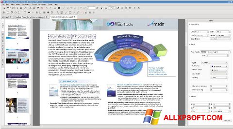 Capture d'écran Master PDF Editor pour Windows XP