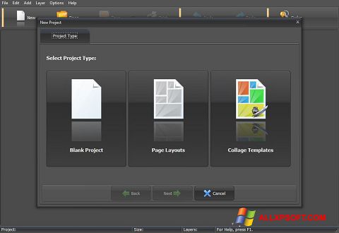 Capture d'écran PhotoMix Collage pour Windows XP