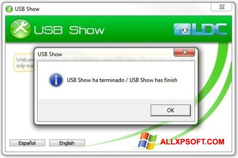 Capture d'écran USB Show pour Windows XP
