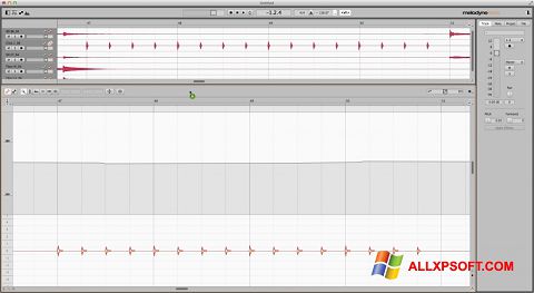 Capture d'écran Melodyne pour Windows XP