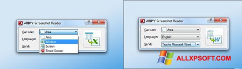 Capture d'écran ABBYY Screenshot Reader pour Windows XP