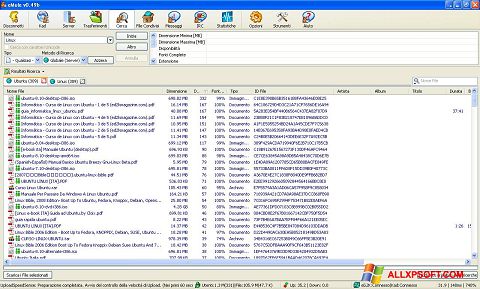 Capture d'écran eMule pour Windows XP