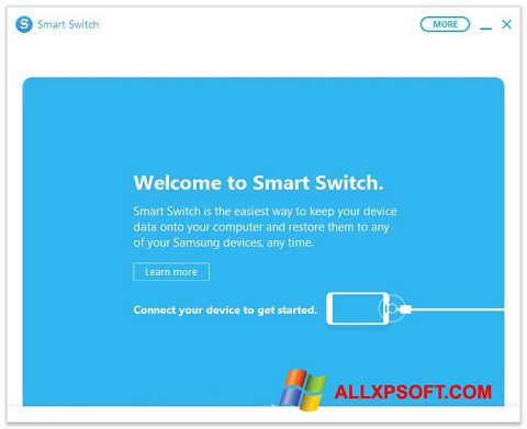 Capture d'écran Samsung Smart Switch pour Windows XP